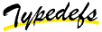Typedefs