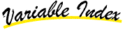 Variables Index